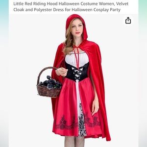 Large Red Riding Hood Costume